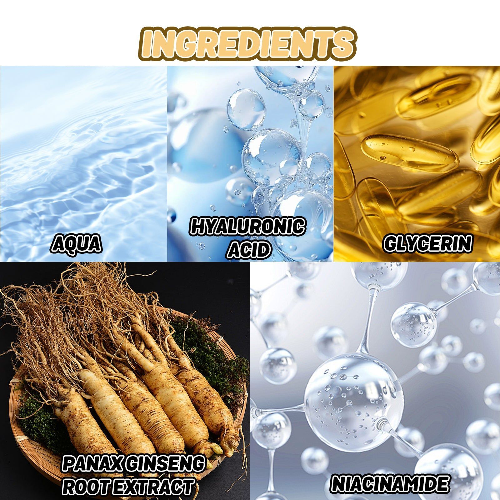 Revitalize Skin with Ginseng Anti-Aging Roller, Reduce Wrinkles, Boost Firmness ,8ml