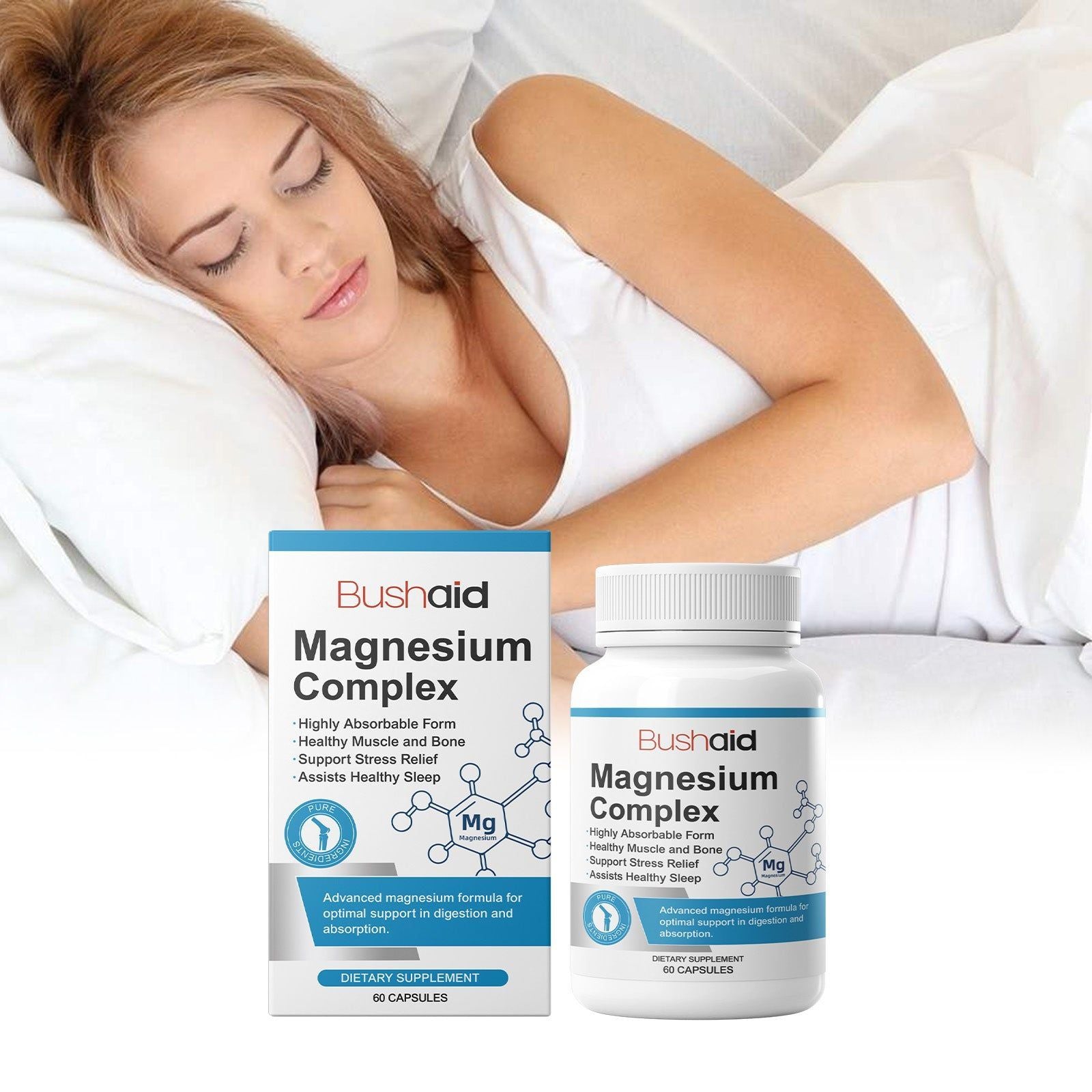 Boost Your Body Care, Rejuvenate & Strengthen with Vitamin Complex Capsules ,60pcs