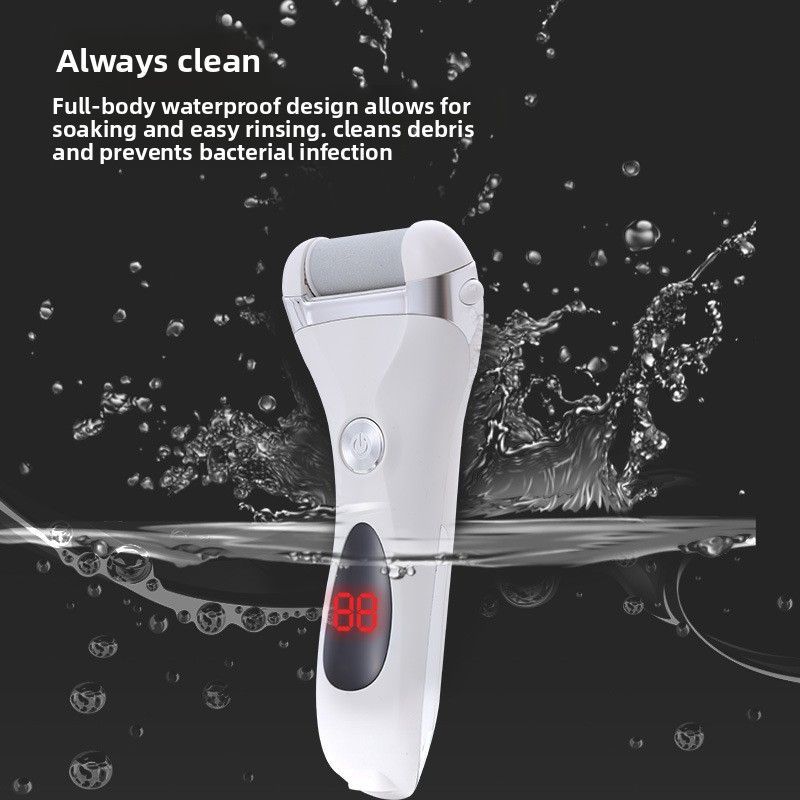 USB Rechargeable Electric Foot Callus Remover White
