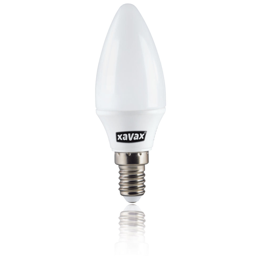 لمبة LED XAVAX 112259، E14، 250 لومن، تعوض 25 واط، لمبة شمعية، أبيض دافئ، RA90