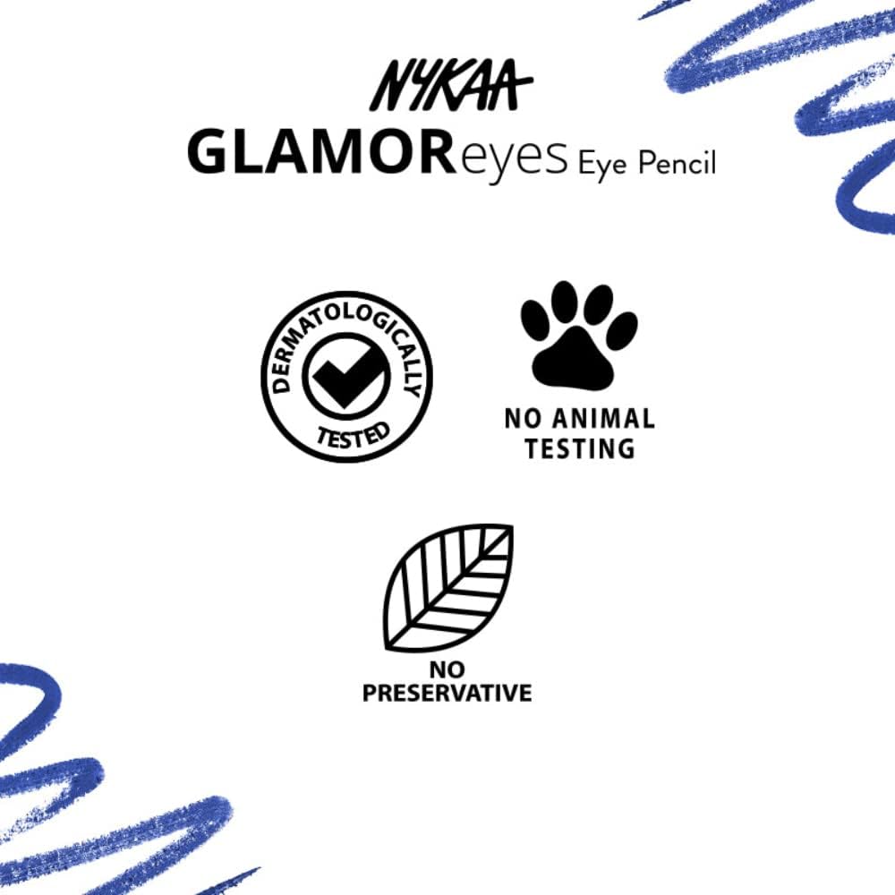 NYKAA Glamoreyes Eye Pencil Voodoo Grey 04