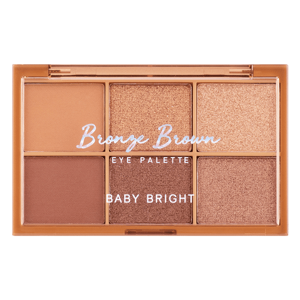 باليت ظلال عيون برونزية بنية 0.7 جرام × 6 ألوان بيبي برايت (M)