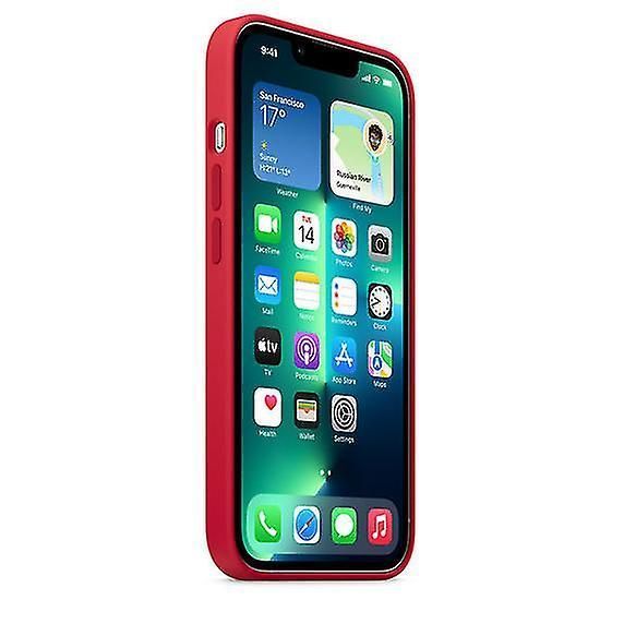 Silicone Phone Case For iPhone 13 Pro Max - Supports MagSafe Charging and Animation Alerts