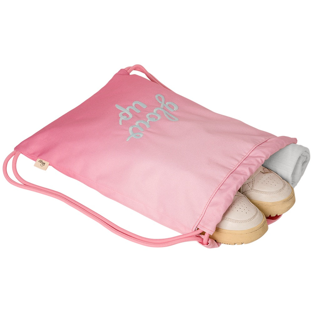 Drawstring Wet Bag - Pink Glowup