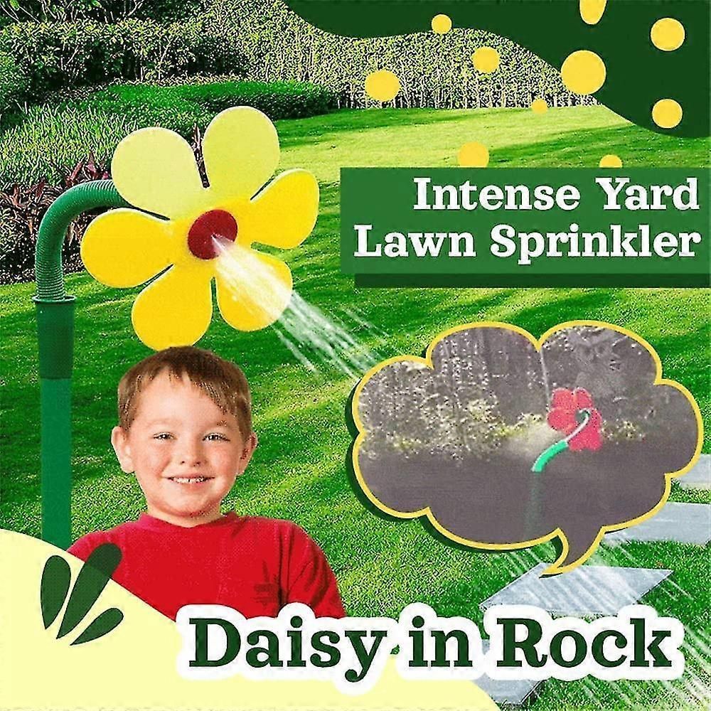 Garden Sprinkler Rotating Flower Shape for Lawn Watering