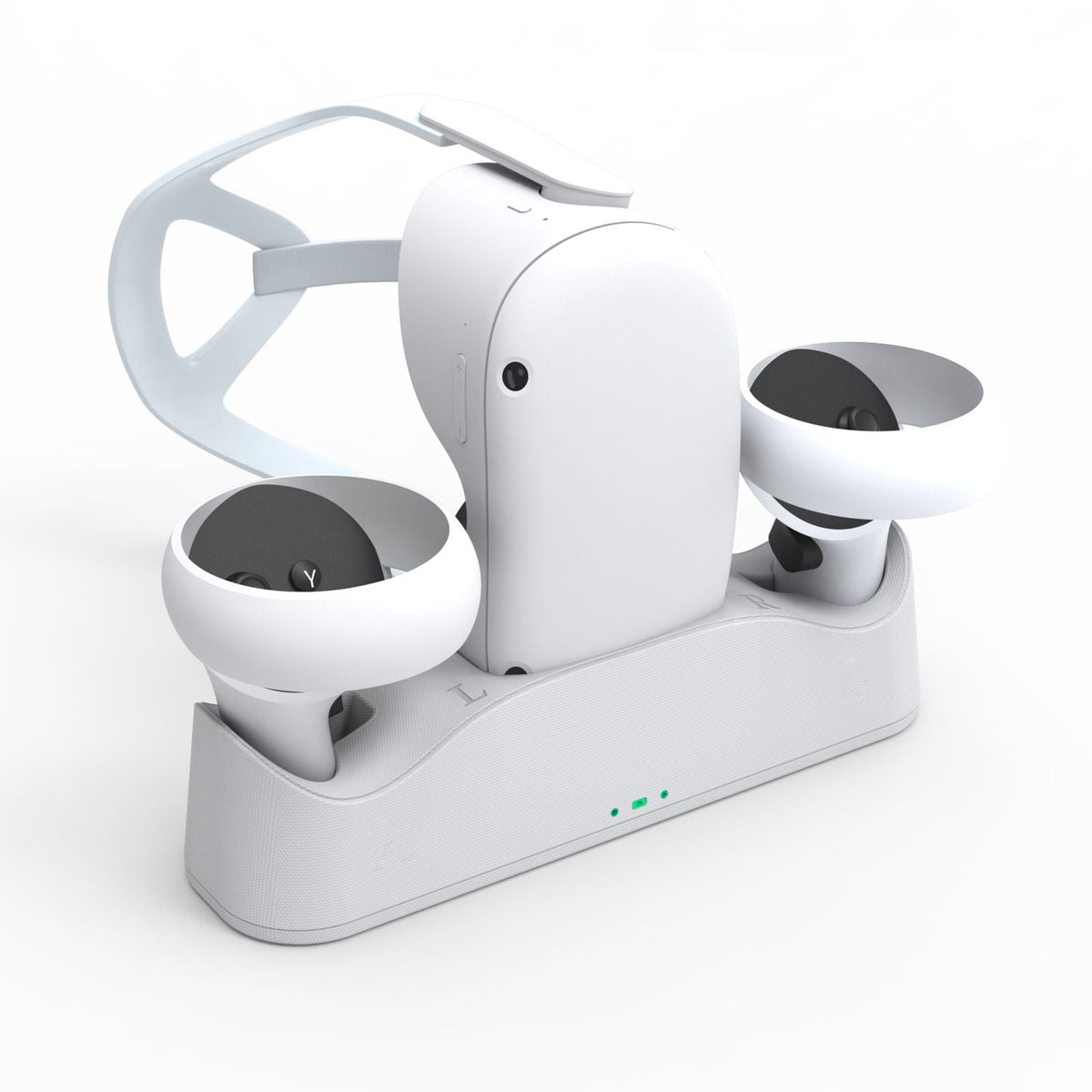 Magnetic Charging Dock Fast Charger Stand For Oculus Quest 2 With 2 Batteries