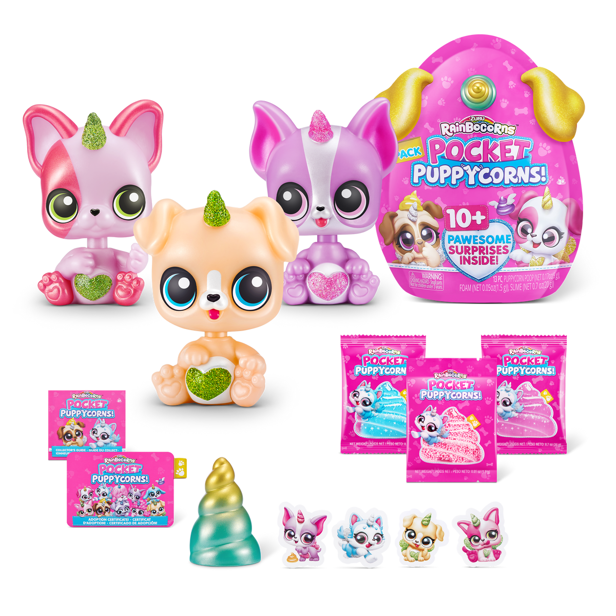 Rainbocorns Pocket Puppycorn Surprise Bobble Head (Large) (S1)