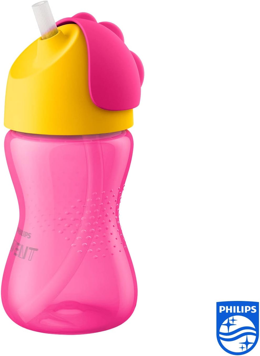 Philips Avent Bendy Straw Cup 300ml-Pink