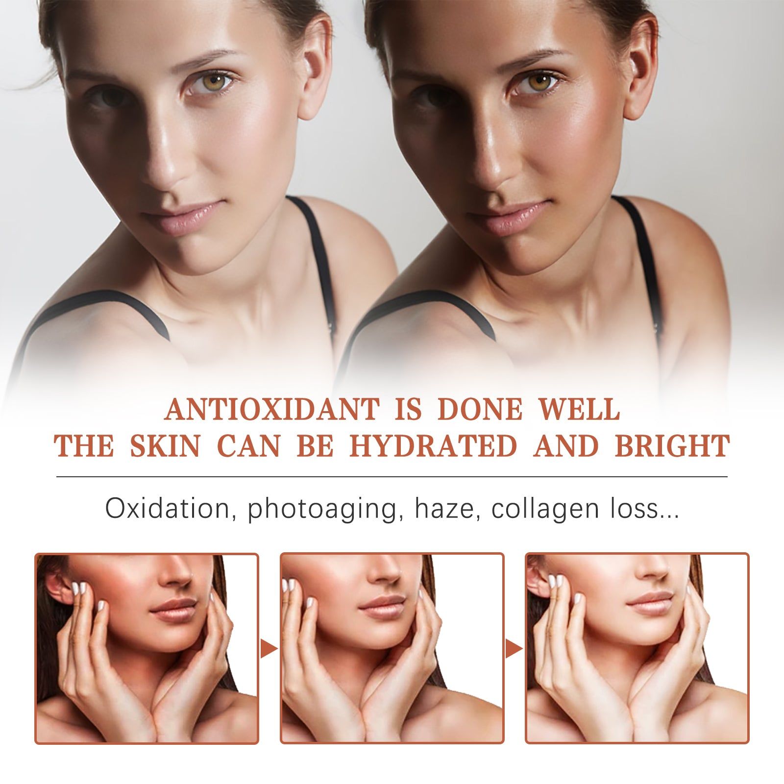Brightening Cream with Antioxidant, Moisturizing, Even Skin Tone, Vitamin C, Niacinamide ,100g