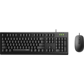 RAPOO 18655- X120PRO WIRED OPTICAL MOUSE & KEYBOARD