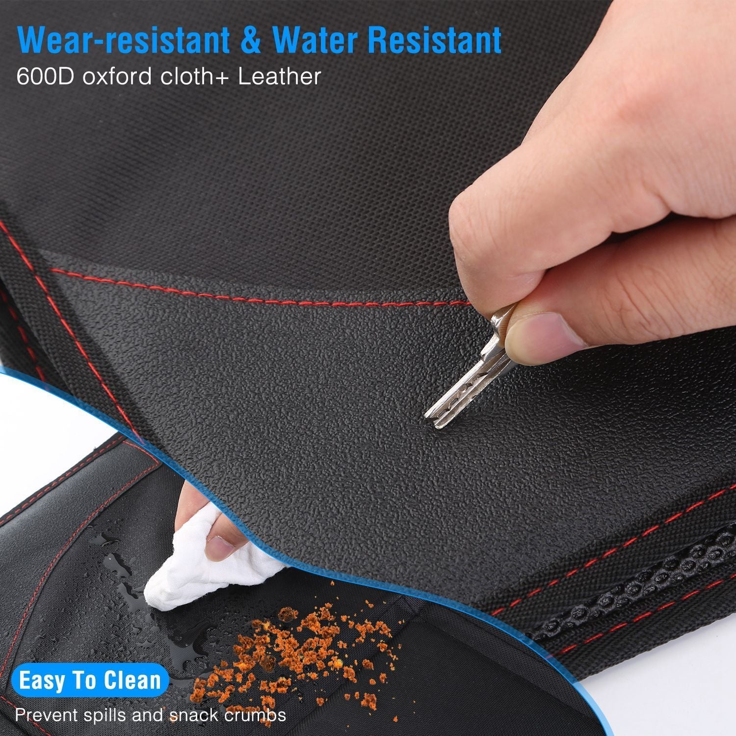 2 Pack Car Seat Protector Mat Seat Protector Carseat Pad Car Seat Cushion