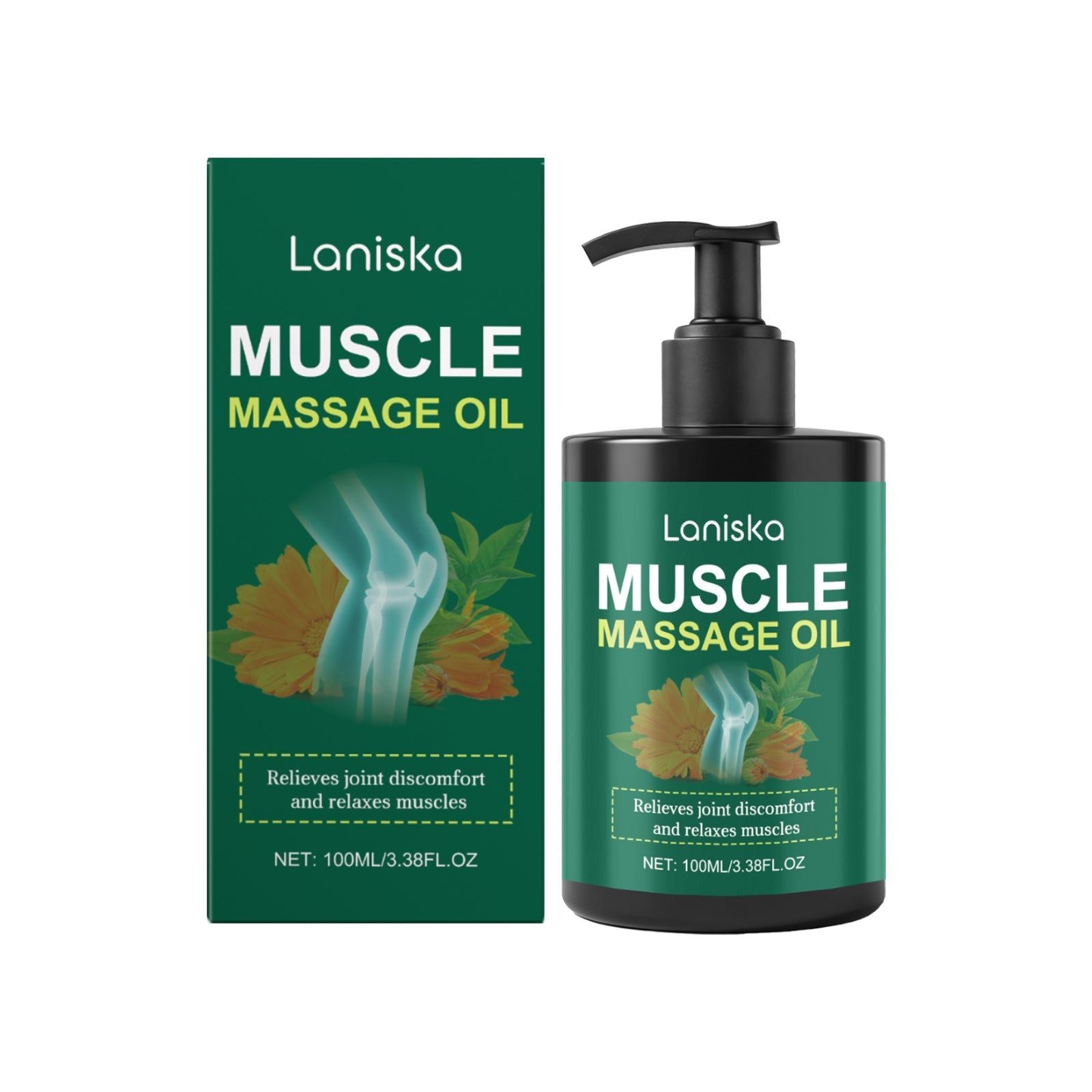 Body Massage Oil for Daily Moisturizing, Muscle & Joint Relief, Natural Body Care ,100ml