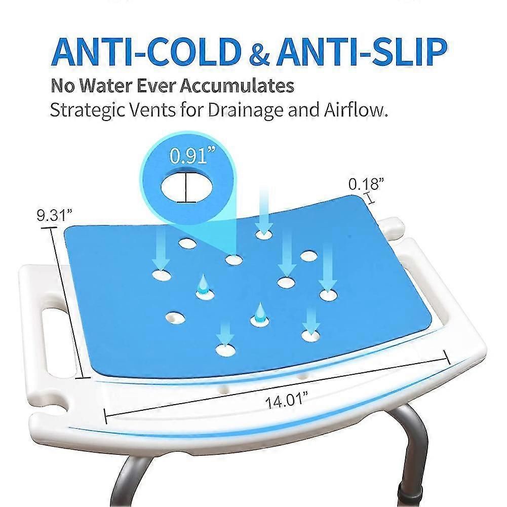 Bath Chair Bath Padded Disabled Anti-slip Seat Cushion Portable Mat Pad Stool Cushion Paste For Elderly Children Folding-bbcs zxin