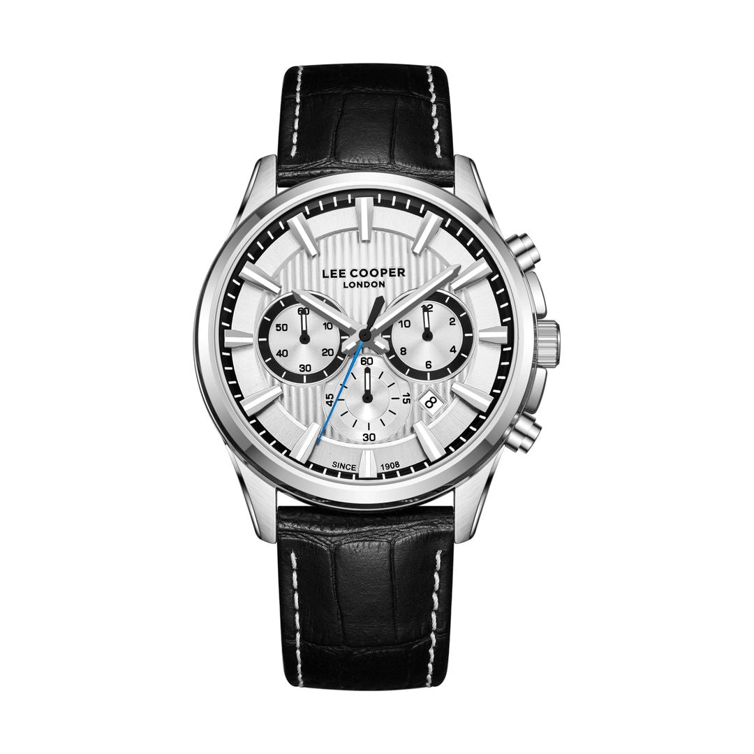 Lee Cooper Men's Leather Multifunction Watch, LC08239 Series