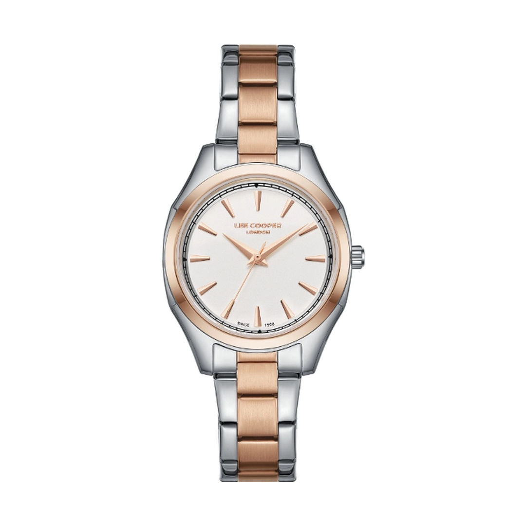 Lee Cooper Women's Analog Metal Strap Watch, LC08006 Series