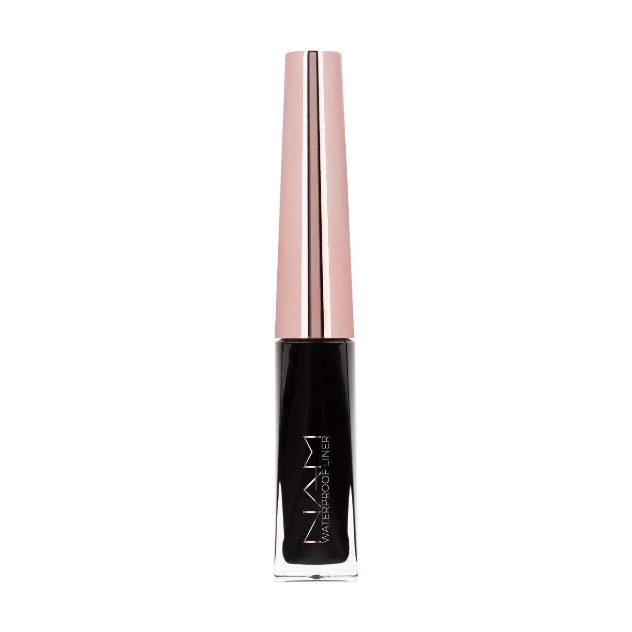 NAM Waterproof Liner, Ultra-Black Vegan Brush & Pen Eyeliner