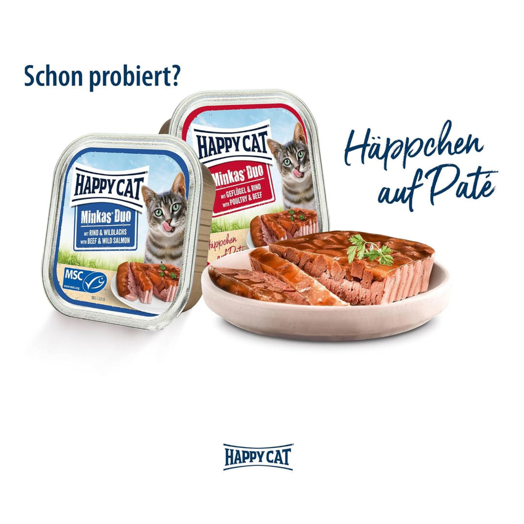 Happy Cat Minkas Perfect Mix Dry Cat Food For Cats, 1+ Year Old