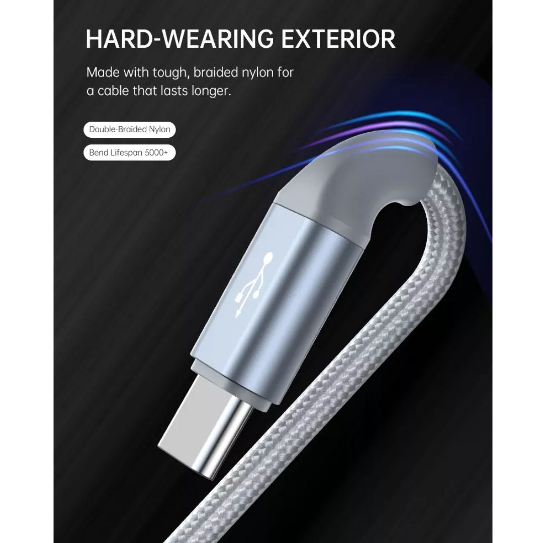 Romoss USB-A To USB-C Cable, 20W, CB3035, Gray
