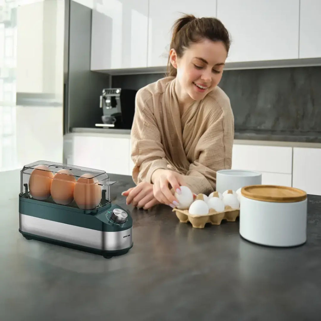 Green Lion Trio Egg Cooker, Green