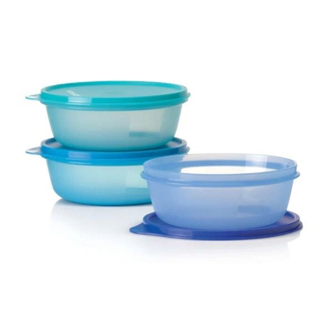 Tupperware Medium Canister Set 600ml, 3 Pcs