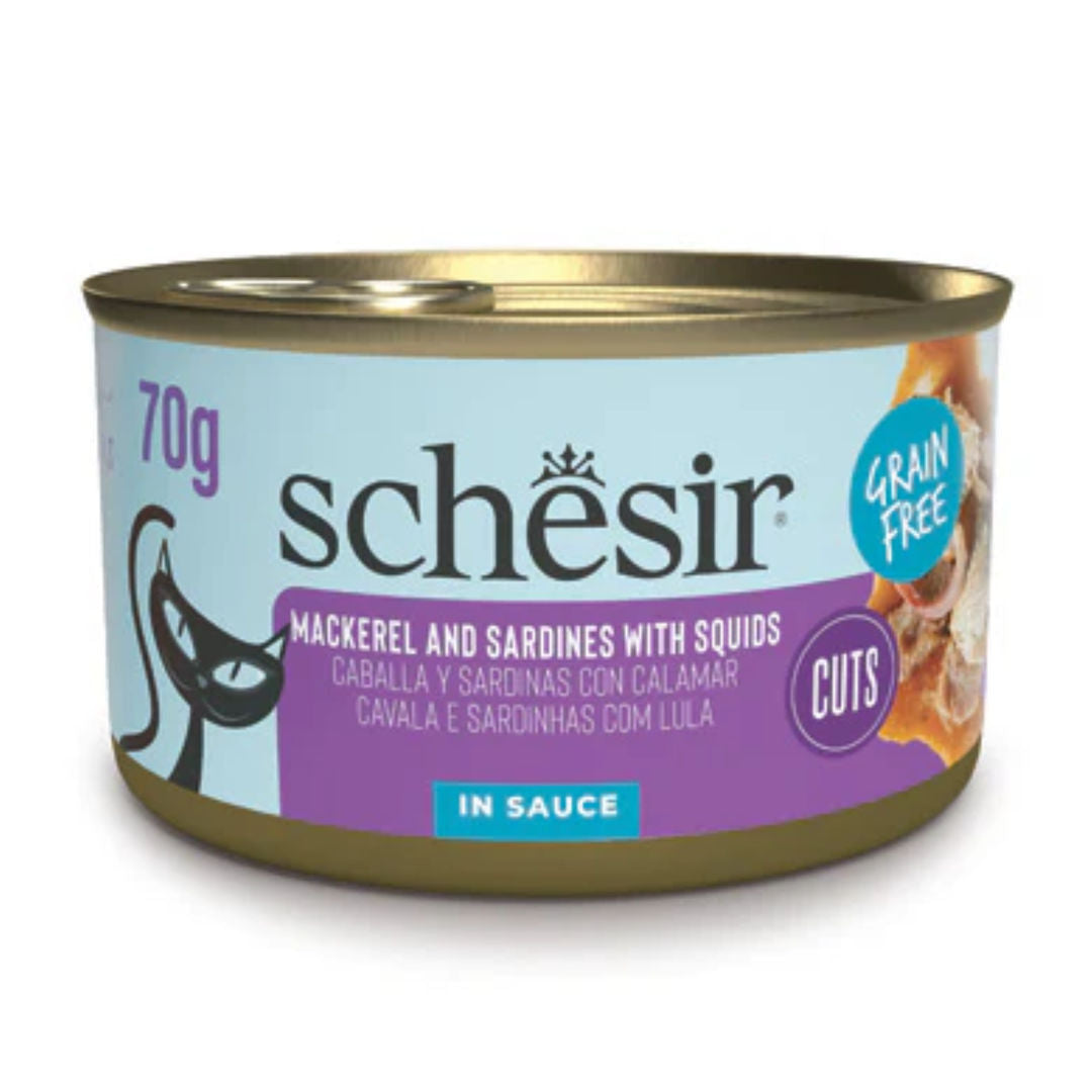Schesir In Sauce Adult Cat Wet Food, 70gm