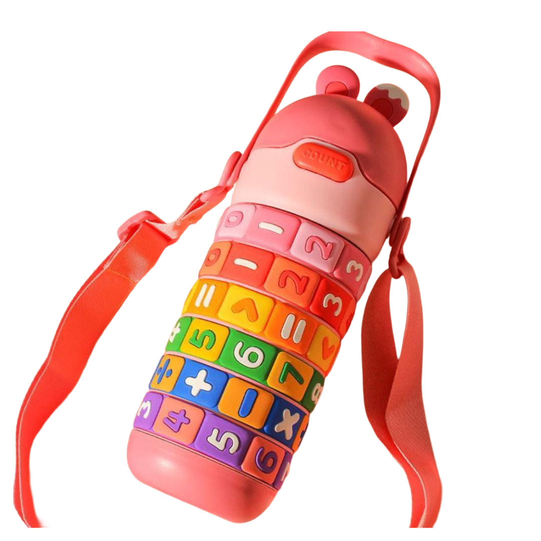 Twisoo Kids Water Bottle Stainless Steel, 400ml