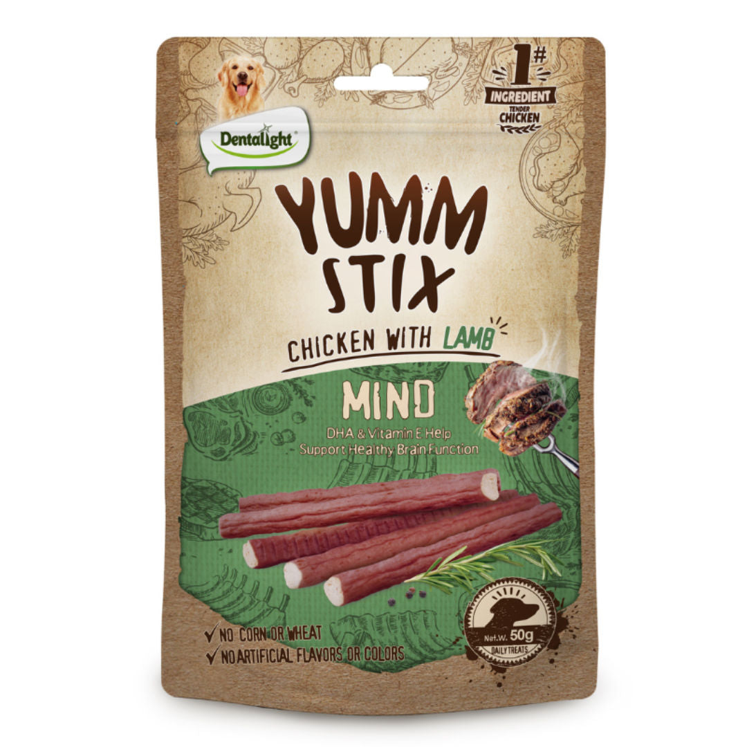 Dentalight Yumm Stix Dog Treat, 50gm