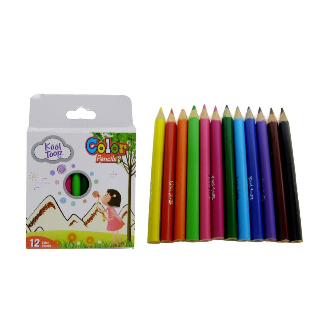 Kooltoolz Colour Pencils, 12 Pieces