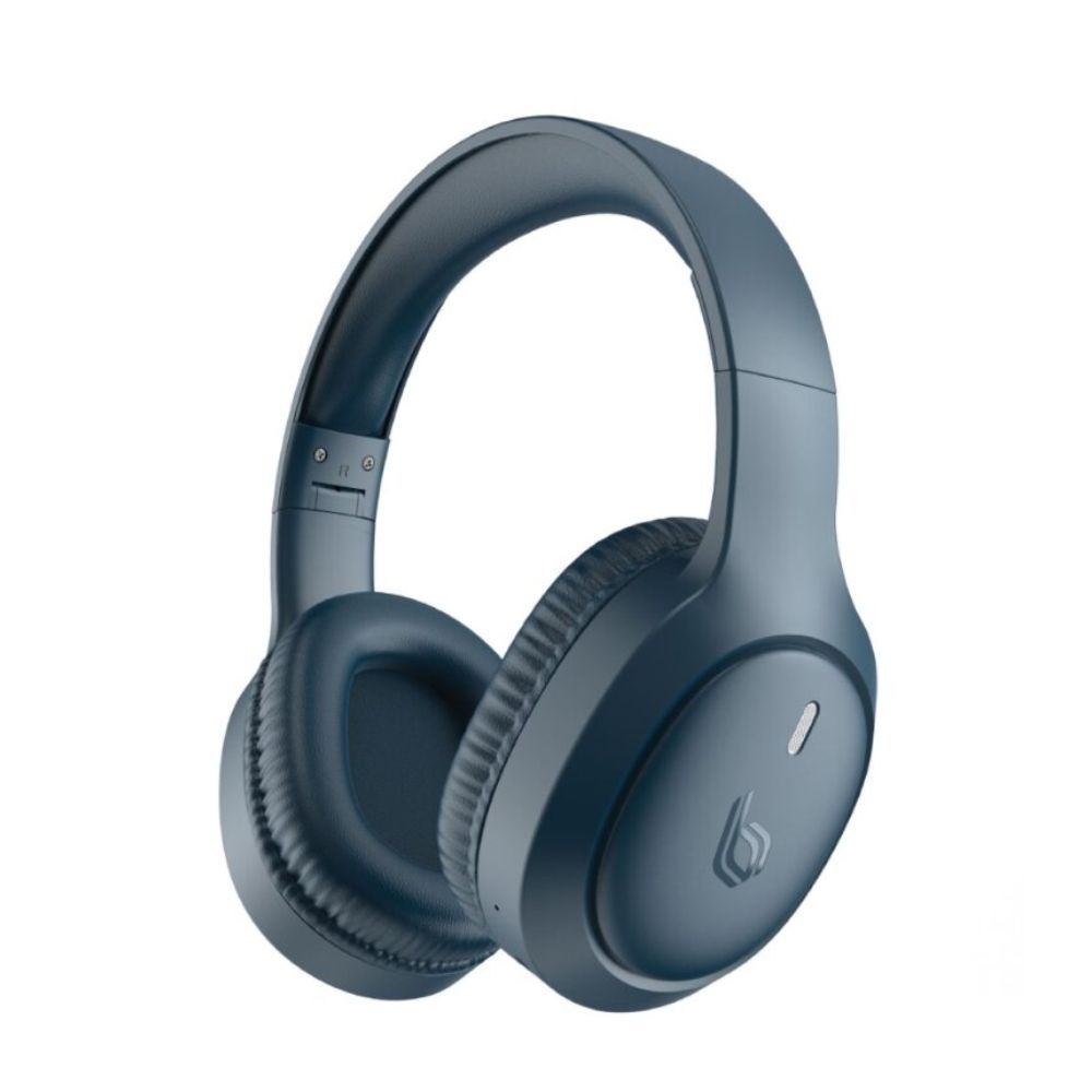 Blupebble Over Ear Foldable Digital Hybrid Noise Cancelling Headphones C85 Black