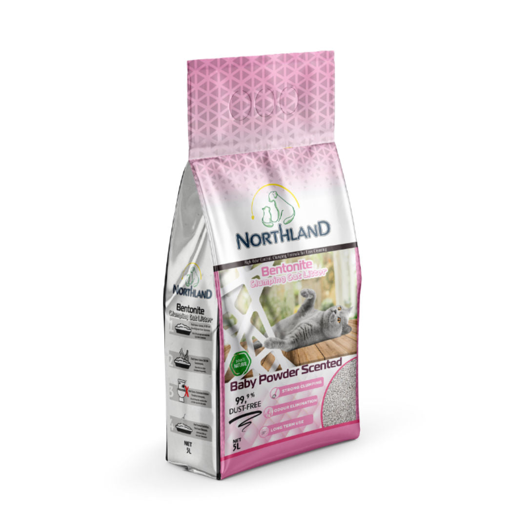 Northland Bentonite Clumping Cat Litter, Volume 5L