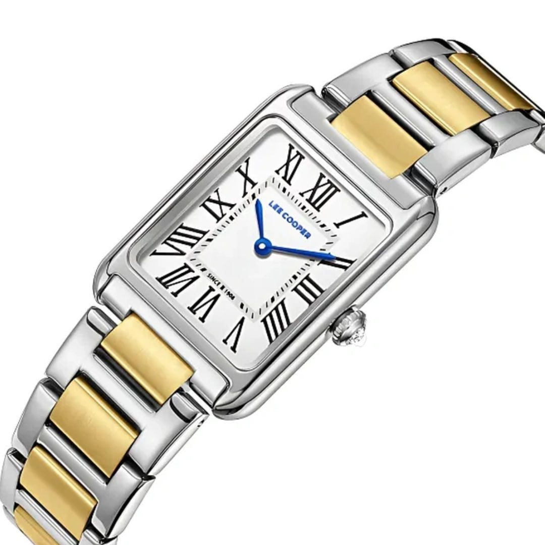 Lee Cooper Women Analog Metal Strap Watch, LC08083 Series