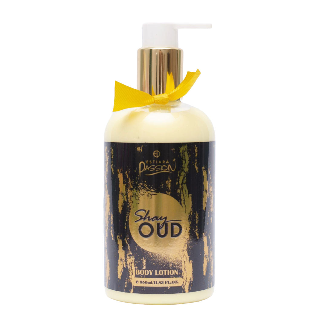Estiara Passion Shay Unisex Oud Gift Set (Body Lotion 350ml + Body Mist 250ml + Shower Gel 350ml)