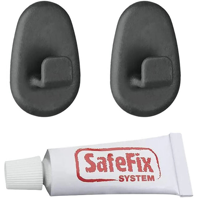 Metaltex Universal Hooks Hanging Bar With Safefix