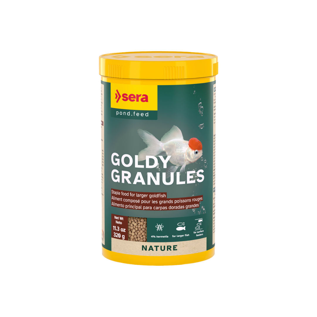 Sera Goldy Granules Nature Food for Larger Goldfish, 1000ml