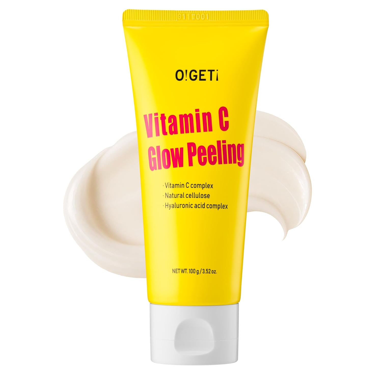 O!GETi VitaminC Glow Peeling Gel, Brightening Exfoliating Gel, 100gm