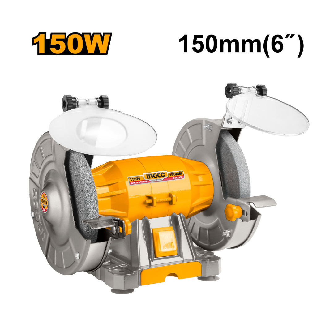 INGCO Bench Grinder, 150W, 2950rpm