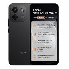Redmi Note 17 Pro Max 5g 8/512gb-Black