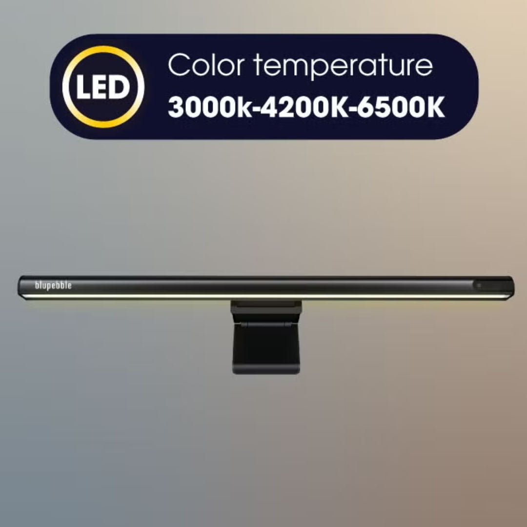 Blupebble Halobar Monitor Light Bar Black