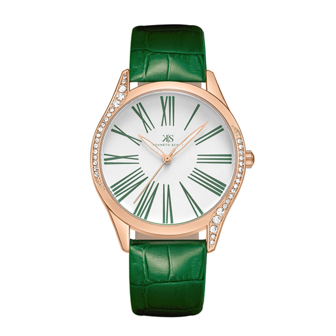 Kenneth Scott Women's Analog Watch, K23534 Series