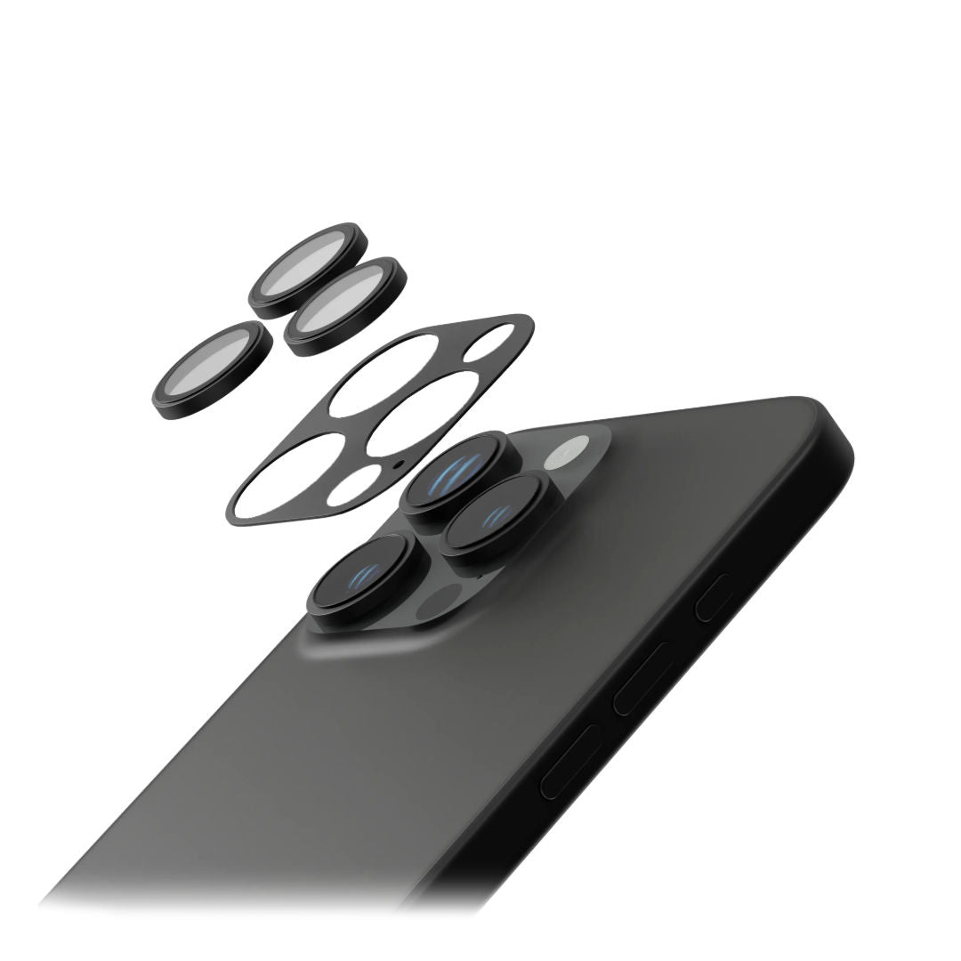 Levelo Trio Pro Camera Lens Protector For iPhone 16 Pro & Pro Max