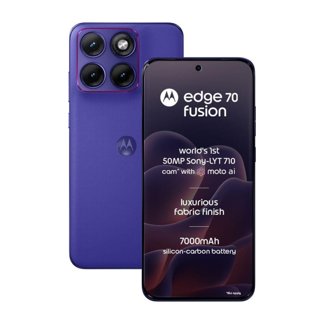 Motorola Edge 70 Fusion 5G, 12GB RAM, 256GB Storage