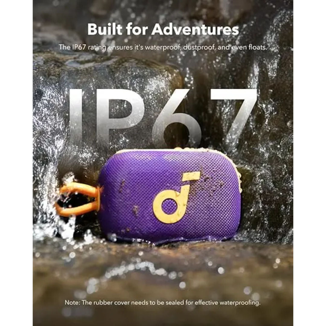 Anker Soundcore Select 4 Go Portable Bluetooth Speaker, Waterproof, 20H Playtime, Bluetooth 5.3