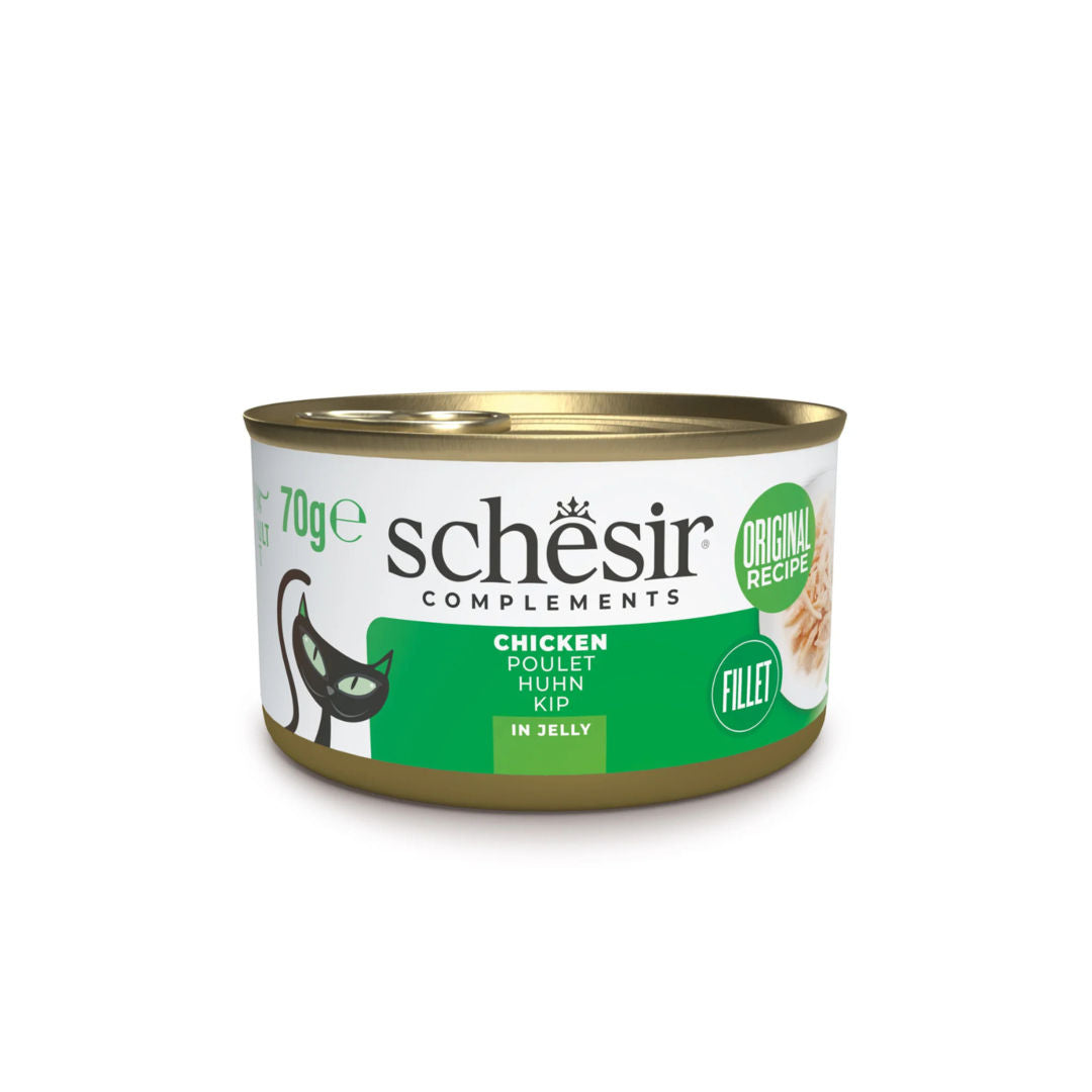 Schesir Complements Cat Wet Food in Jelly Can, 70g