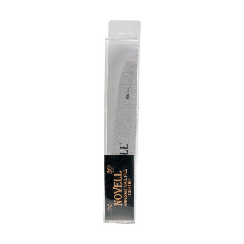 Novell Nail File Wing Zebra, 2-Pieces/Pack