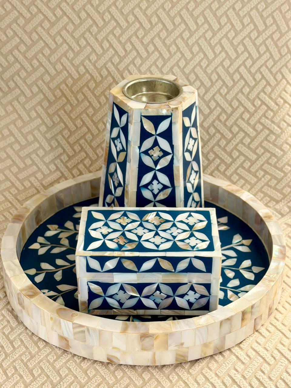 Raw Home-Mother Of Pearl Burner Set