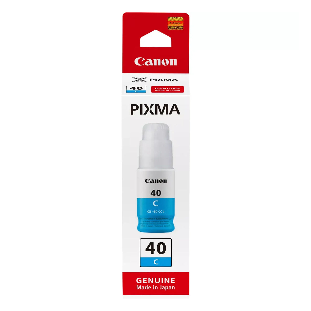 Canon Pixma GI-40C Genuine Cyan Ink Bottle