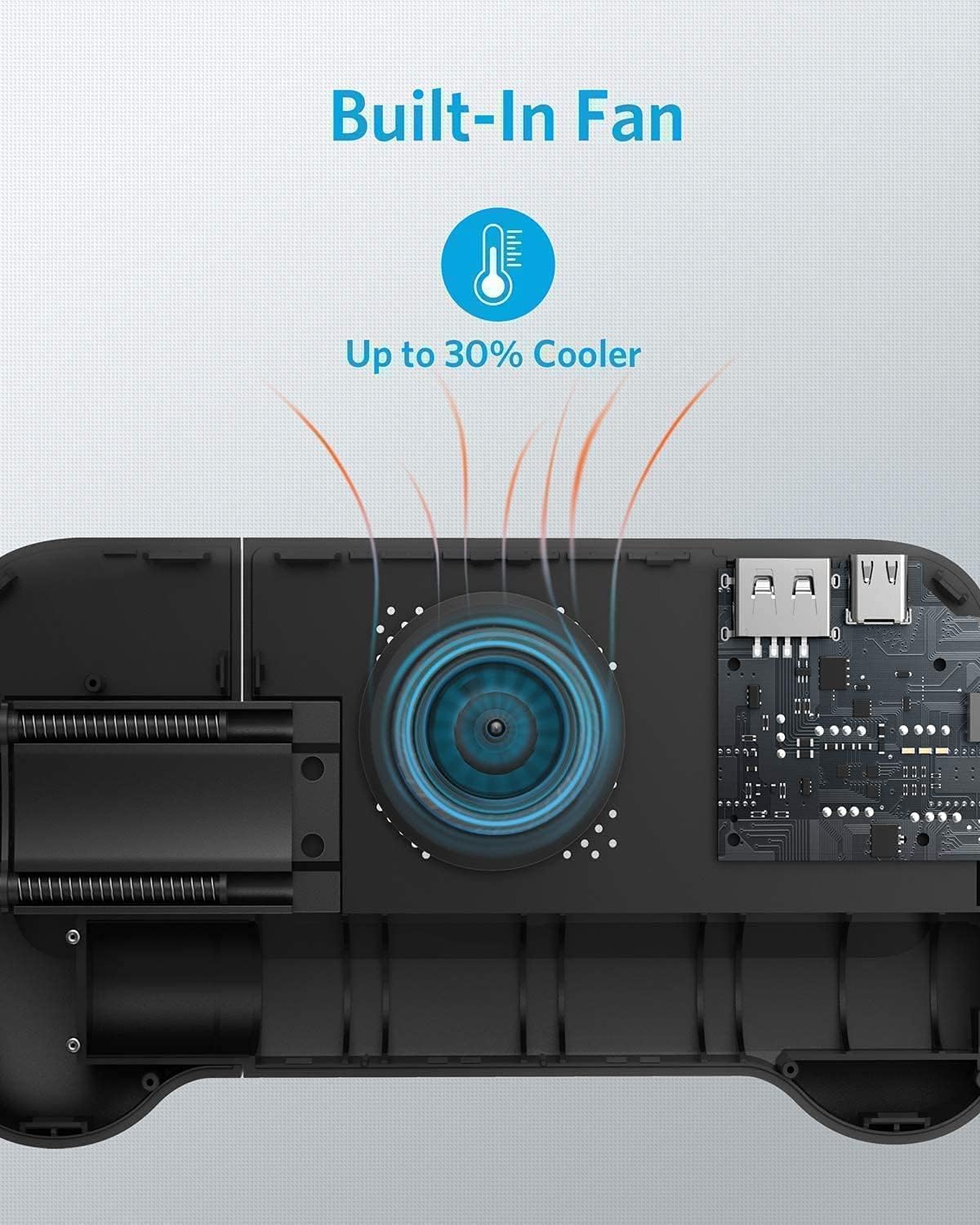 Anker PowerCore Play 6700 Portable Gaming Power Bank, Black