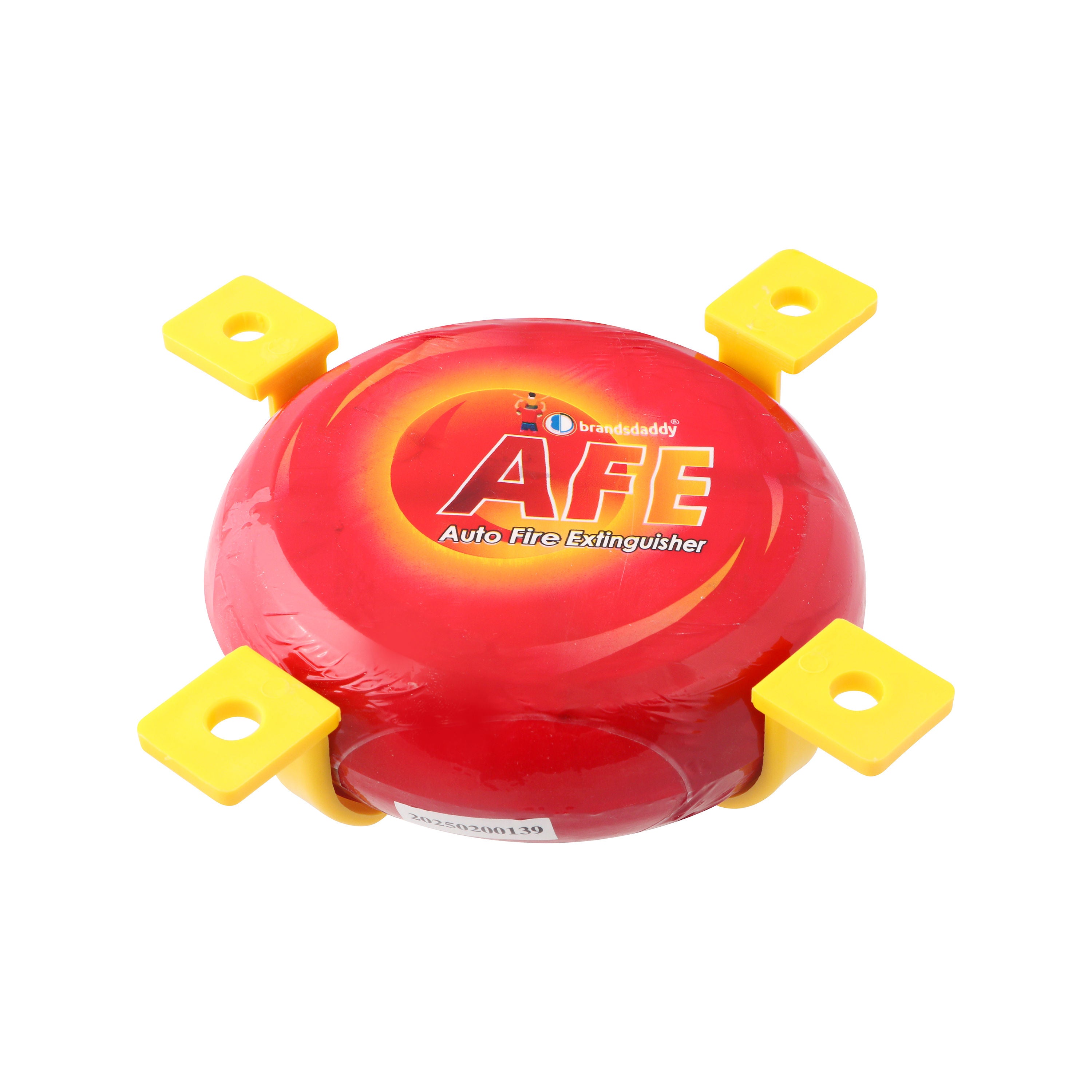 Brandsdaddy AFE Automatic Fire Extinguisher Disc with Mounting Bracket - 24/7 Auto Fire Suppression Device
