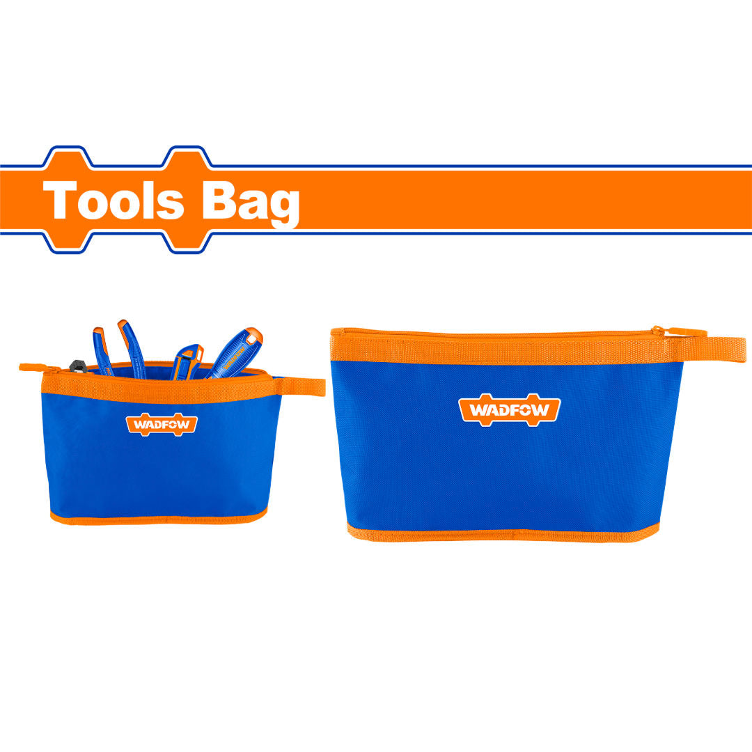 WADFOW Tool Bag, 600D Polyester, Rigid Frame, Multi-Pocket Design