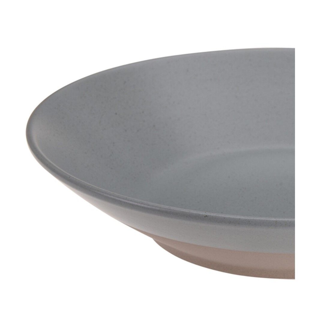 Stoneware Deep Plate, 21 cm
